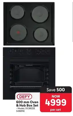 Makro Defy Oven & Hob Box Set offer