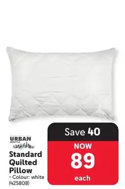 Makro Urban Lifestyle Standard Quilted Pillow offer