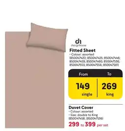 Makro designhouse Fitted Sheet Assorted offer