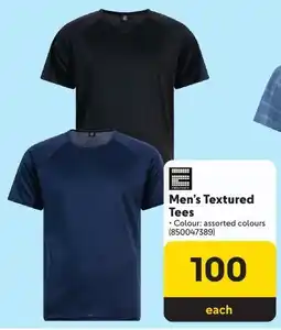 Makro Men's Textured Tees Assorted offer