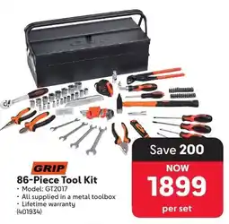Makro GRIP 86-Piece Tool Kit offer