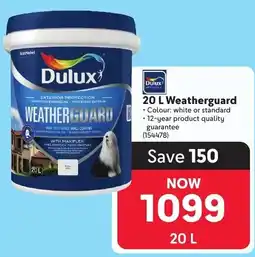 Makro Dulux Weatherguard offer