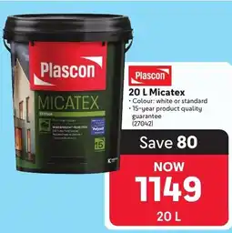 Makro Plascon Micatex offer