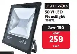 Makro LIGHT WORX 50 W LED Floodlight offer