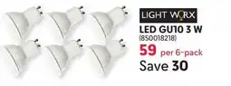 Makro LIGHT WORX LED GU10 3 W offer