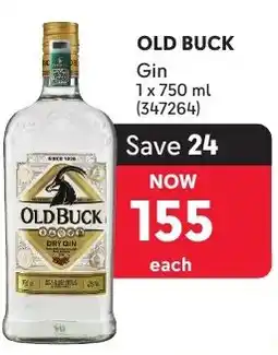 Makro Old Buck Gin offer