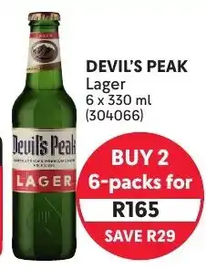 Makro Devil's Peak Lager offer