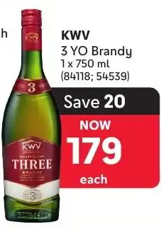 Makro KVV 3 YO Brandy offer