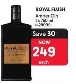 Makro Royal Flush Amber Gin offer