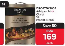 Makro DROSTDY HOF Adelpracht offer