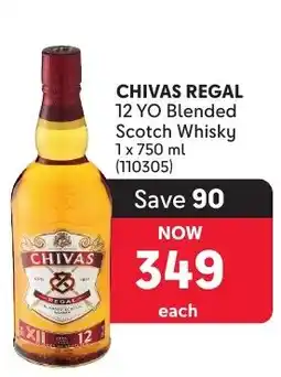 Makro CHIVAS REGAL 12 YO Blended Scotch Whisky offer