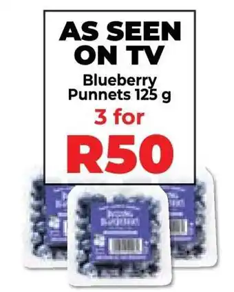 Food Lover's Market Blueberry Punnets 125 g offer