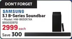 Makro Samsung 3.1 B-Series Soundbar offer
