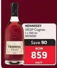 Makro Hennessy - vsop cognac 1 x 750 ml (803699) offer