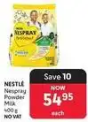 Makro Nestlé - powder milk offer
