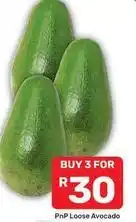 Pick n Pay Loose avocado offer