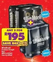 Shoprite Liquor Windhoek - premium draught beer offer