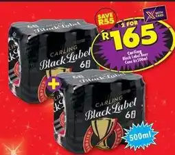 Shoprite Liquor Carling - black label beer cans offer
