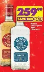 Shoprite Liquor Olmeca - silver/reposado tequila offer