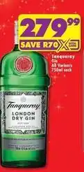 Shoprite Liquor Tanqueray - london dry gin offer