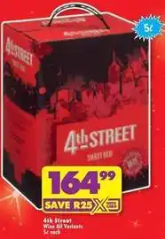 Shoprite Liquor 4th street - sweet red wine offer