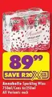 Shoprite Liquor Sparkling wine offer