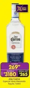 Shoprite Liquor Jose cuervo - especial silver/reposado tequila 750ml offer