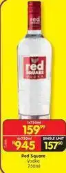 Shoprite Liquor Red square - vodka 750ml offer