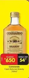 Shoprite Liquor Cask matured brandy offer