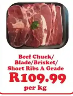 Check Save Beef Chuck/Blade/Brisket/Short Ribs A Grade offer
