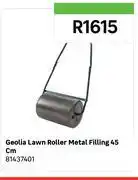 Leroy Merlin Geolia Lawn Roller Metal Filing 45cm 81437401 offer