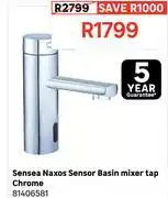 Leroy Merlin Sensea Naxos Sensor Basin Mixer Tap (Chrome) 81406581 offer