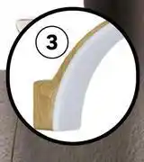 Leroy Merlin Inspire Wall Lamp LED 1500lm 4000K Alu Wood Eff 81494880 offer