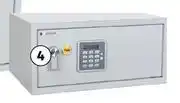 Leroy Merlin Yale Lapt Alarm Digital Safe 200 x 430 x 350 81444455 offer
