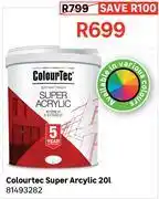 Leroy Merlin Colourtec Super Acrylic 81493282-20Ltr offer