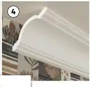 Leroy Merlin Polystyrene Cornice XPS 80 x 115 x 2000mm 4 Pack 81506202 offer