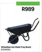 Leroy Merlin Steel Tray Wheel Barrow (Black) 81506565 offer