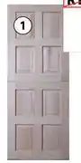 Leroy Merlin Contractors 8 Panel Exterior Stable Door 81498784 offer