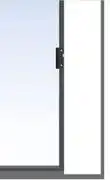 Leroy Merlin Abcus Aluminium Sliding Door 2390 x 2090 Ox Charcoal 81482011 offer