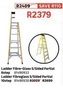 Leroy Merlin S/Sided Partial 8 Step Fibre-Glass Ladder 81490933 offer