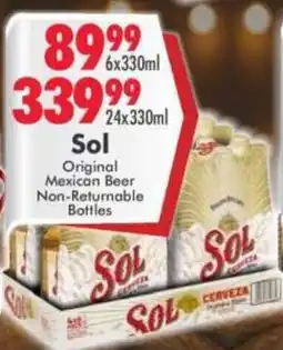 Prestons Sol Original Mexican Beer offer