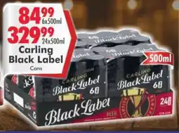 Prestons Carling Black Label offer