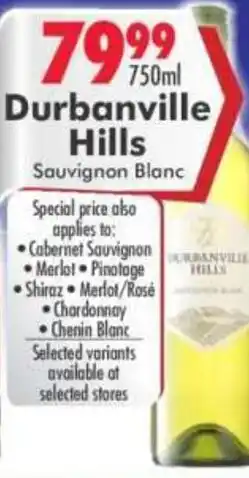 Prestons Durbanville Hills Sauvignon Blanc offer