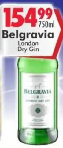 Prestons Belgravia London Dry Gin offer