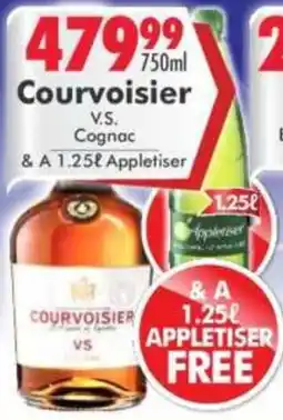 Prestons Courvoisier VS Cognac offer