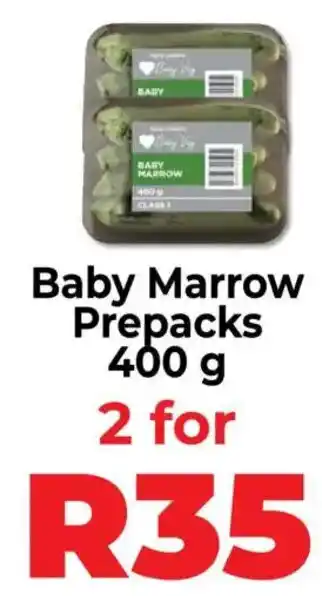 Baby Marrow Prepacks