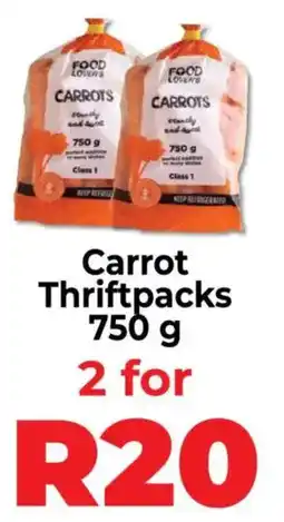 Food Lover's Market Carrot Thriftpacks offer