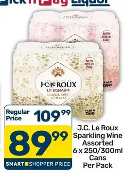 Pick n Pay J.C. Le Roux Sparkling Wine Assorted offer