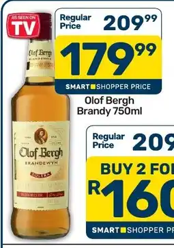 Pick n Pay Olof Bergh Brandy offer