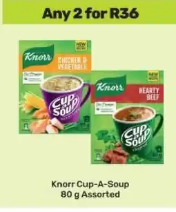 Game Knorr Cup-A-Soup 80 g Assorted offer